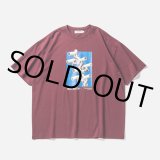 TIGHTBOOTH/SECURITY LEVEL ∞ T-SHIRT（Wine） 【30%OFF】［プリントT-23秋冬］