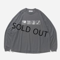 TIGHTBOOTH/EVOLUTION L/S T-SHIRT（Black）［プリント長袖T-23秋冬］