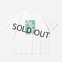 TIGHTBOOTH/SECURITY LEVEL ∞ T-SHIRT（White） 【30%OFF】［プリントT-23秋冬］