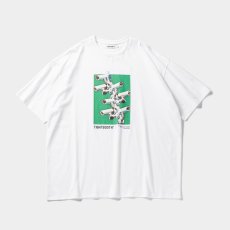 画像1: TIGHTBOOTH/SECURITY LEVEL ∞ T-SHIRT（White） 【30%OFF】［プリントT-23秋冬］ (1)
