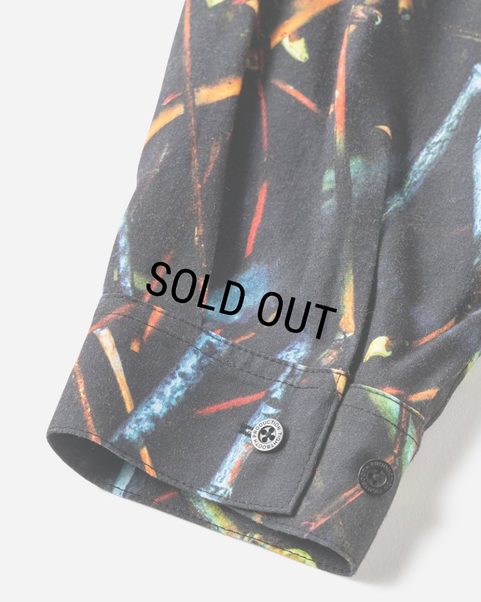 画像9: TIGHTBOOTH/BRANCH CAMO SHIRT（Branch Camo） 【30%OFF】［ブランチカモシャツ-23秋冬］ (9)