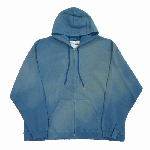 他の写真1: DAIRIKU/"Water-repellent" Vintage Wash Hoodie（Youth Blue） 【30%OFF】［ジップアップフーディー-23秋冬］