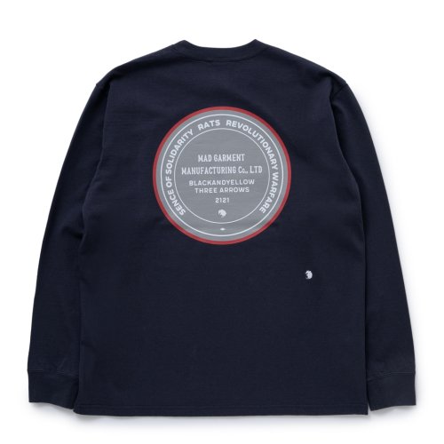 他の写真2: 【30%OFF】RATS/CIRCLE MGM LS TEE（CHACOAL）［プリント長袖T-23秋冬］