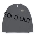 RATS/MGMC POCKET LS TEE（BLACK/GOLD）［プリント長袖ポケT-23秋冬］
