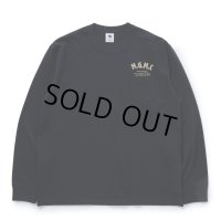 RATS/MGMC POCKET LS TEE（BLACK/GOLD）［プリント長袖ポケT-23秋冬］