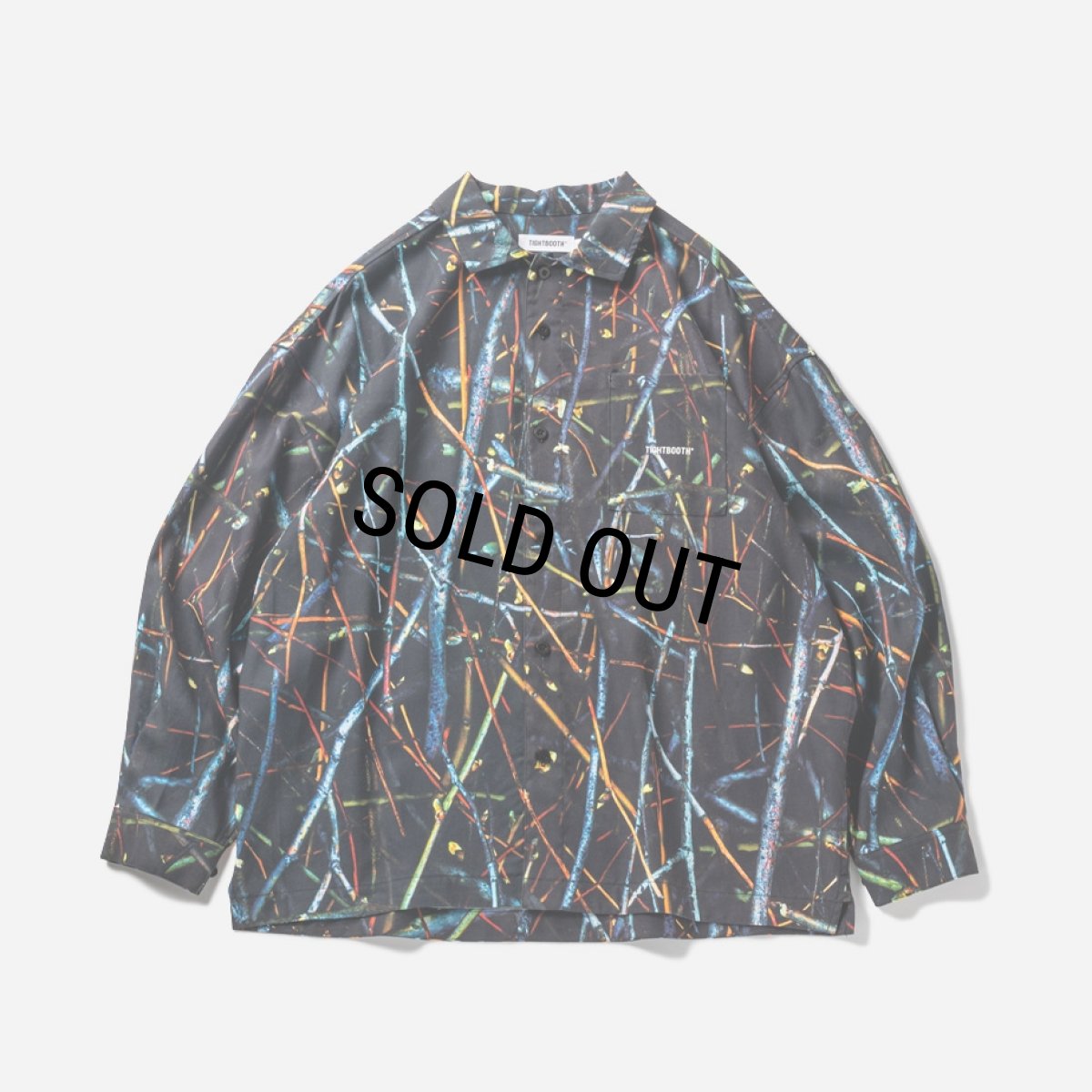 画像1: TIGHTBOOTH/BRANCH CAMO SHIRT（Branch Camo） 【30%OFF】［ブランチカモシャツ-23秋冬］ (1)