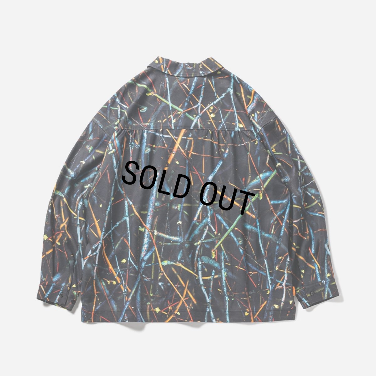 画像2: TIGHTBOOTH/BRANCH CAMO SHIRT（Branch Camo） 【30%OFF】［ブランチカモシャツ-23秋冬］ (2)