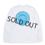 RATS/CIRCLE MGM LS TEE（WHITE） 【30%OFF】［プリント長袖T-23秋冬］