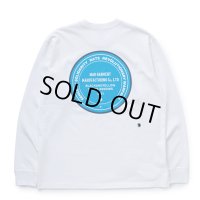 RATS/CIRCLE MGM LS TEE（WHITE） 【30%OFF】［プリント長袖T-23秋冬］