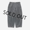 TIGHTBOOTH/HERRINGBONE BALLOON PANTS II（Black） 【20%OFF】［ヘリンボーンバルーンパンツ-23秋冬］