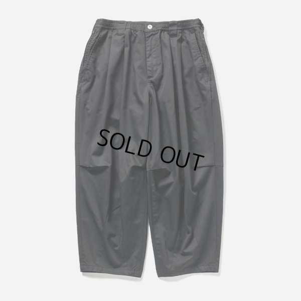 画像1: TIGHTBOOTH/HERRINGBONE BALLOON PANTS II（Black） 【20%OFF】［ヘリンボーンバルーンパンツ-23秋冬］