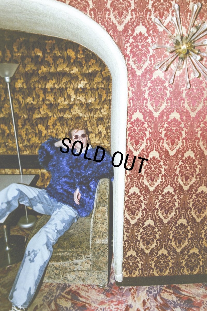 画像8: DAIRIKU/"Bleach" Flare Denim Pants（Indigo） 【40%OFF】［"ブリーチ"フレアデニムパンツ-23秋冬］ (8)