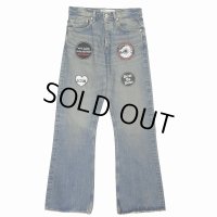 DAIRIKU/"Northern Soul" Flare Denim Pants（Mud Indigo） 【40%OFF】［"ノーザンソウル"フレアデニムパンツ-23秋冬］