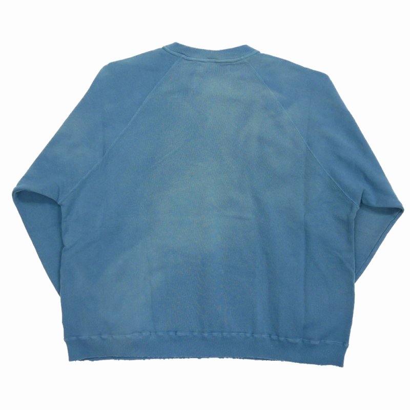 画像2: DAIRIKU/"Water-repellent" Vintage Wash Sweater（Youth Blue）［クルーネックスウェット-23秋冬］