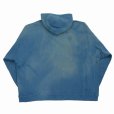画像2: DAIRIKU/"Water-repellent" Vintage Wash Hoodie（Youth Blue） 【30%OFF】［ジップアップフーディー-23秋冬］ (2)
