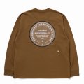 【40%OFF】RATS/CIRCLE MGM LS TEE（BROWN）［プリント長袖T-23秋冬］