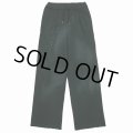 DAIRIKU/"Water-repellent" Vintage Wash Wide Sweat Pants（Mud Black）［ワイドスウェットパンツ-23秋冬］