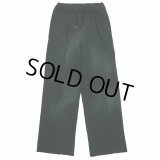 DAIRIKU/"Water-repellent" Vintage Wash Wide Sweat Pants（Mud Black）［ワイドスウェットパンツ-23秋冬］