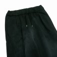 画像3: DAIRIKU/"Water-repellent" Vintage Wash Wide Sweat Pants（Mud Black）［ワイドスウェットパンツ-23秋冬］ (3)
