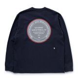 【30%OFF】RATS/CIRCLE MGM LS TEE（CHACOAL）［プリント長袖T-23秋冬］