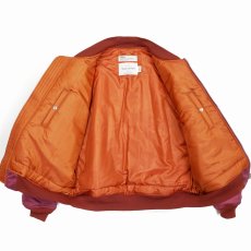 画像4: DAIRIKU/"Terri" Tiedye Flight Jacket（Dark Pink） 【40%OFF】［タイダイフライトJKT-23秋冬］ (4)