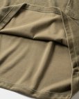 画像6: TIGHTBOOTH/STRAIGHT UP VELOUR T-SHIRT（Olive）［ベロアT-23秋冬］