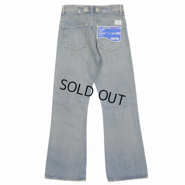 画像2: DAIRIKU/"Northern Soul" Flare Denim Pants（Mud Indigo） 【40%OFF】［"ノーザンソウル"フレアデニムパンツ-23秋冬］