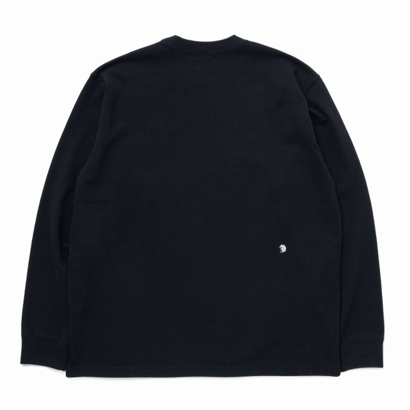 画像2: RATS/MGMC POCKET LS TEE（BLACK/GOLD）［プリント長袖ポケT-23秋冬］