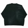 画像2: DAIRIKU/"Water-repellent" Vintage Wash Sweater（Mud Black）［クルーネックスウェット-23秋冬］ (2)