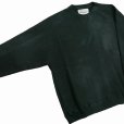 画像3: DAIRIKU/"Water-repellent" Vintage Wash Sweater（Mud Black）［クルーネックスウェット-23秋冬］ (3)