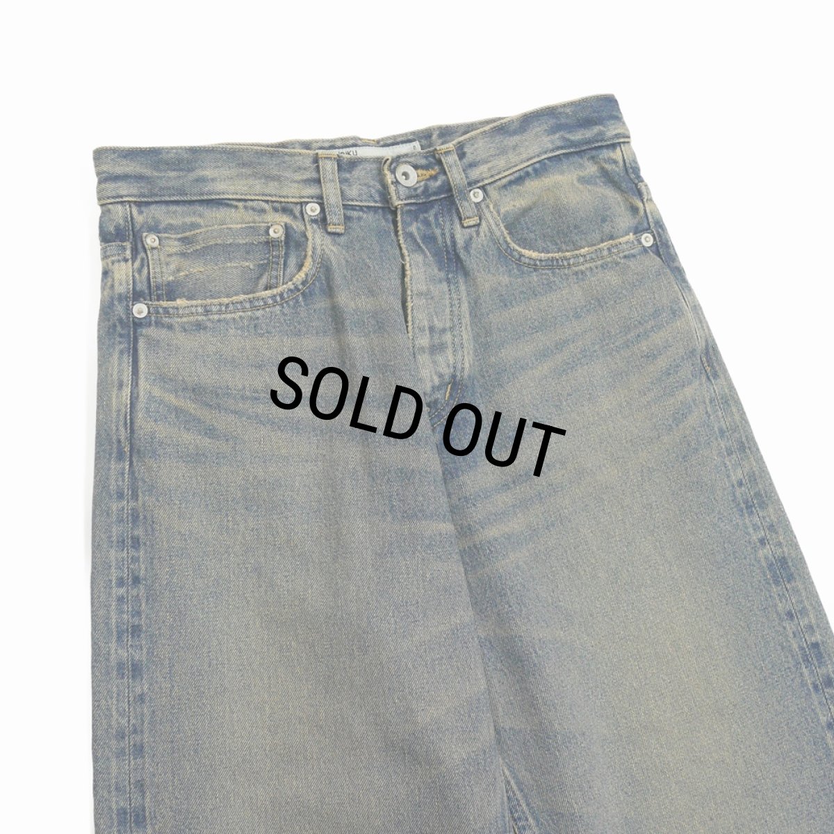 画像3: DAIRIKU/"Straight" Denim Pants（Indigo）［"ストレート"デニムパンツ-24春夏］ (3)