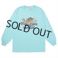 PORKCHOP/WILD PORK L/S TEE（CELADON）［プリント長袖T-23秋冬］