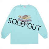 PORKCHOP/WILD PORK L/S TEE（CELADON）［プリント長袖T-23秋冬］