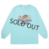 PORKCHOP/WILD PORK L/S TEE（CELADON）［プリント長袖T-23秋冬］