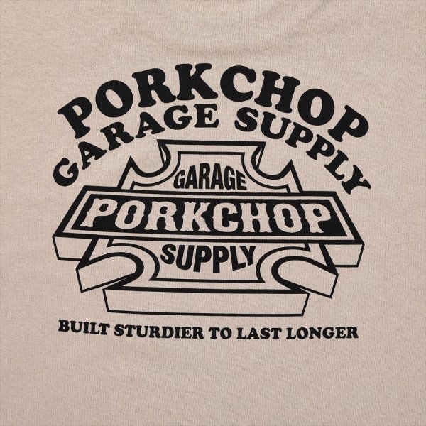 画像4: PORKCHOP/WILD PORK L/S TEE（SAND）［プリント長袖T-23秋冬］