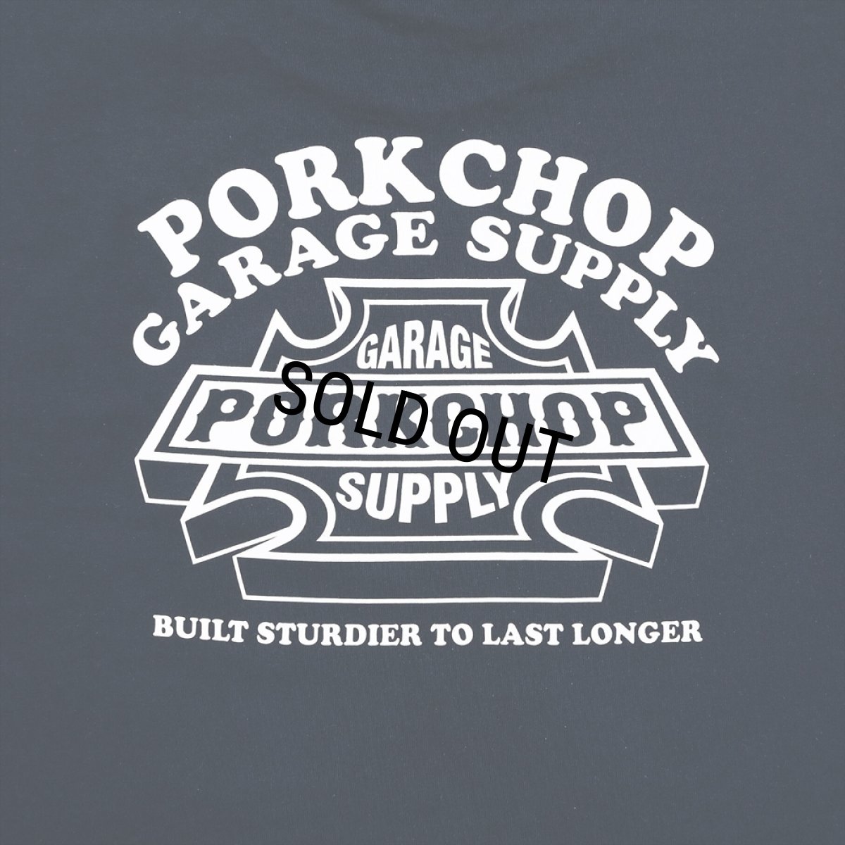 画像4: PORKCHOP/WILD PORK L/S TEE（NAVY）［プリント長袖T-23秋冬］ (4)