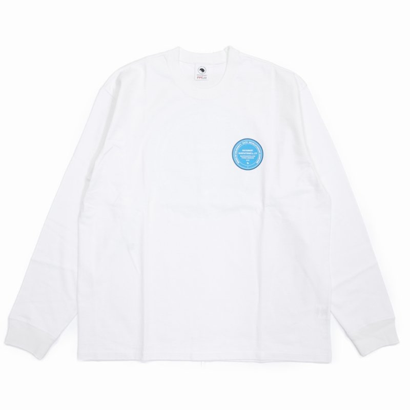画像1: RATS/CIRCLE MGM LS TEE（WHITE） 【30%OFF】［プリント長袖T-23秋冬］