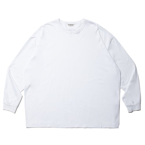 他の写真1: COOTIE PRODUCTIONS/Supima Oversized L/S Tee（White）［スーピマオーバーサイズ長袖T-23秋冬］