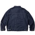 画像2: COOTIE PRODUCTIONS/3rd Type Denim Jacket（Indigo One Wash）［サードタイプデニムJKT-23秋冬］ (2)