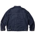 画像2: COOTIE PRODUCTIONS/3rd Type Denim Jacket（Indigo One Wash）［サードタイプデニムJKT-23秋冬］ (2)