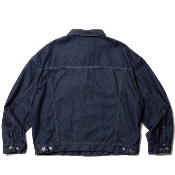 画像2: COOTIE PRODUCTIONS/3rd Type Denim Jacket（Indigo One Wash）［サードタイプデニムJKT-23秋冬］