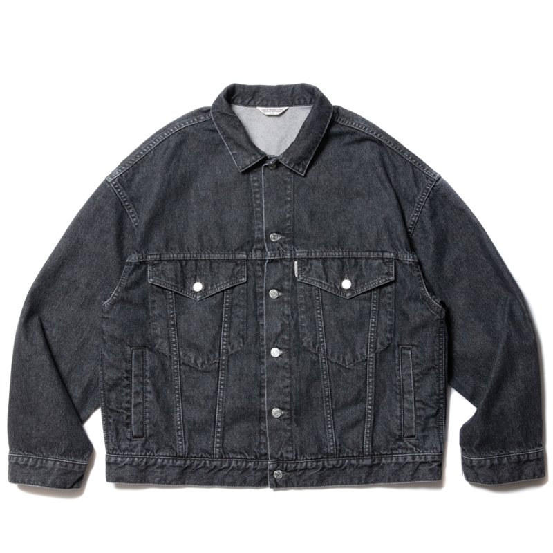 画像1: COOTIE PRODUCTIONS/3rd Type Denim Jacket（Black Fade）［サードタイプデニムJKT-23秋冬］