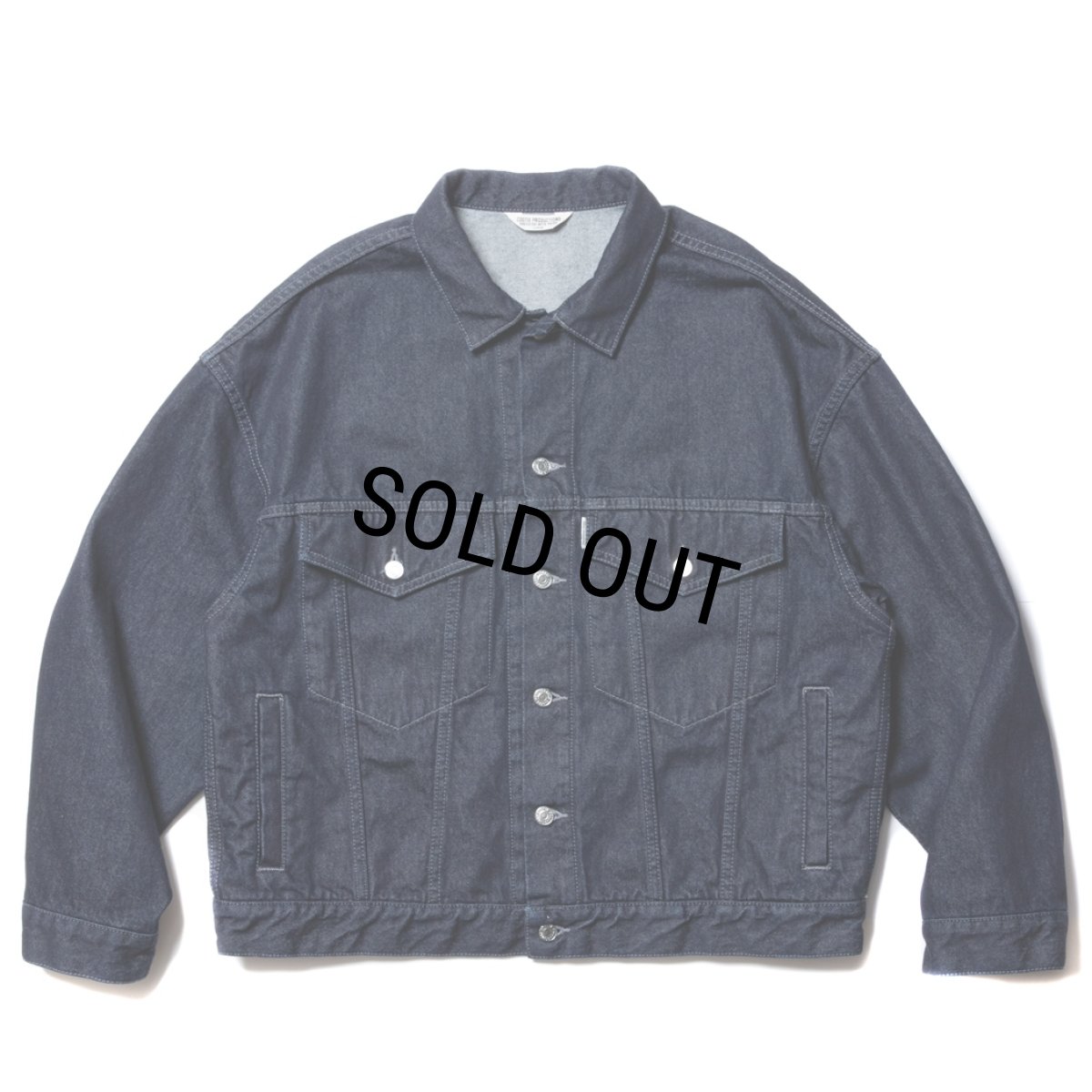 画像1: COOTIE PRODUCTIONS/3rd Type Denim Jacket（Indigo One Wash）［サードタイプデニムJKT-23秋冬］ (1)