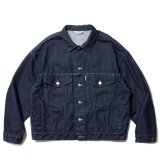 COOTIE PRODUCTIONS/3rd Type Denim Jacket（Indigo One Wash）［サードタイプデニムJKT-23秋冬］
