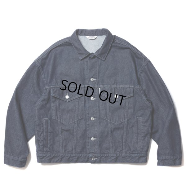 画像1: COOTIE PRODUCTIONS/3rd Type Denim Jacket（Indigo One Wash）［サードタイプデニムJKT-23秋冬］