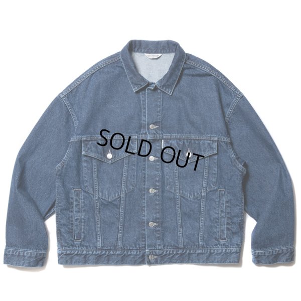 画像1: COOTIE PRODUCTIONS/3rd Type Denim Jacket（Indigo Fade）［サードタイプデニムJKT-23秋冬］