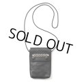 CALEE/STUDS LEATHER SHOULDER POUCH（BLACK）［スタッズレザーショルダーポーチ-23秋冬］
