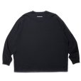 画像2: COOTIE PRODUCTIONS/Supima Oversized L/S Tee（Black）［スーピマオーバーサイズ長袖T-23秋冬］ (2)