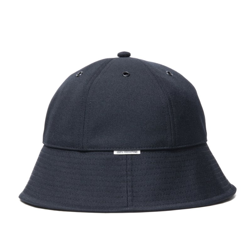 画像2: COOTIE PRODUCTIONS/Polyester Twill Ball Hat（Black）［ポリエステルツイルボールハット-23秋冬］