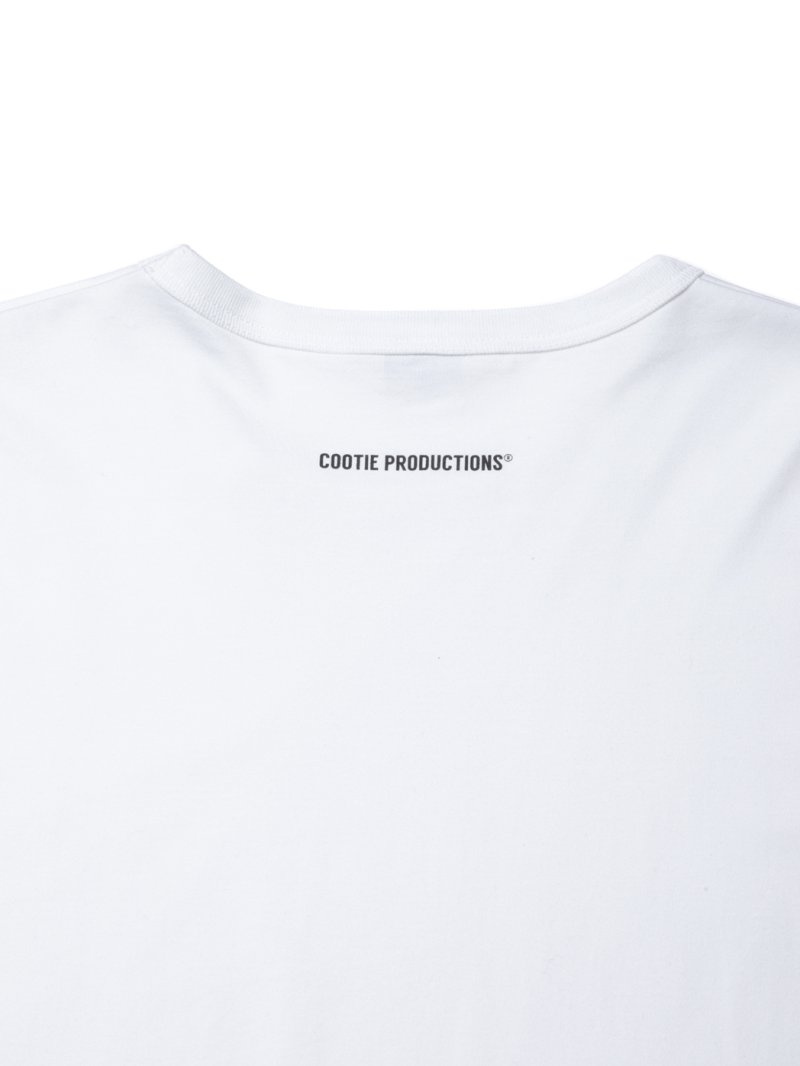画像3: COOTIE PRODUCTIONS/Supima Oversized L/S Tee（White）［スーピマオーバーサイズ長袖T-23秋冬］